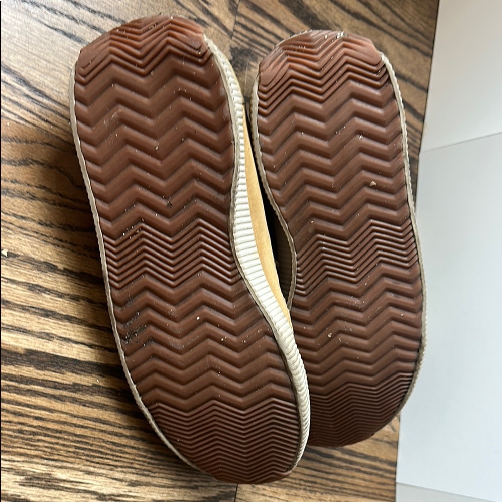 Sorel women’s waterproof Suede Casual Sneakers in Tan Sz 8 - Picture 10 of 10
